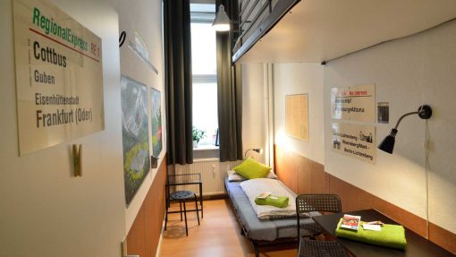 DB Sleeping Car - Doppelzimmer im Kiez Hostel Berlin